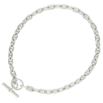 Hermes Chaine D'ancre PM Chaine D'ancre Silver Choker Necklace Men's PM