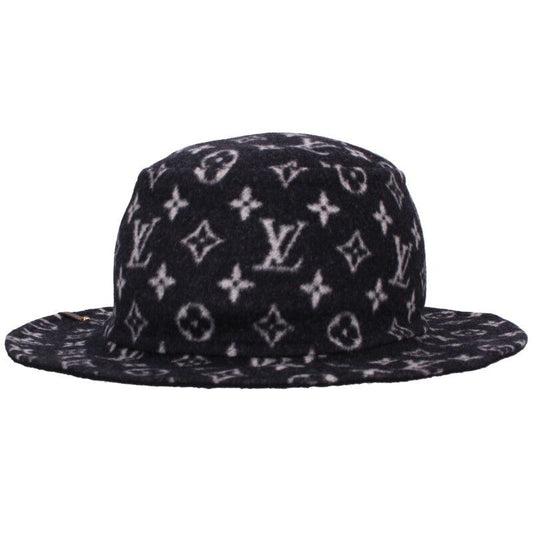 Louis Vuitton M76743 Bob Carry On Monogram Wool Bucket Hat Men's M