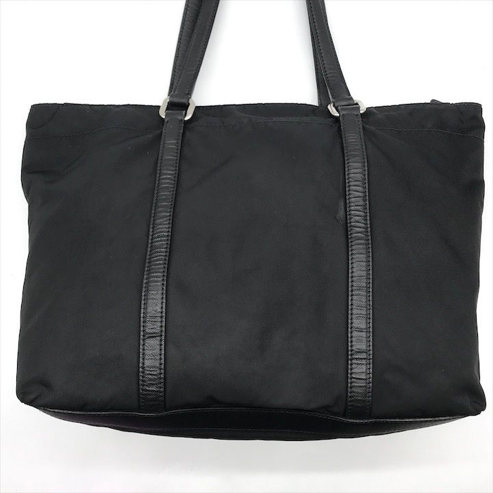 Prada Nylon Tessuto Saffiano Tote Black