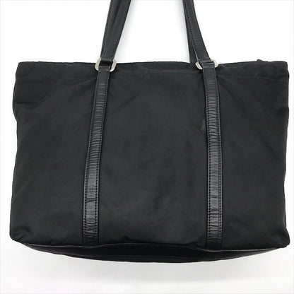 Prada Nylon Tessuto Saffiano Tote Black