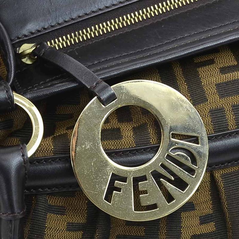 Fendi Shoulder Bag Zucca 8bh186-jwu