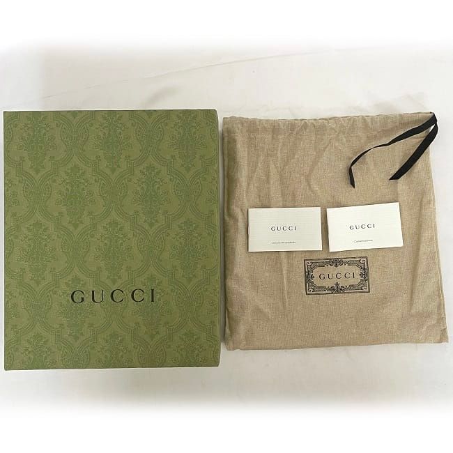 Gucci Mini Shoulder Bag Aphrodite White GG Marmont