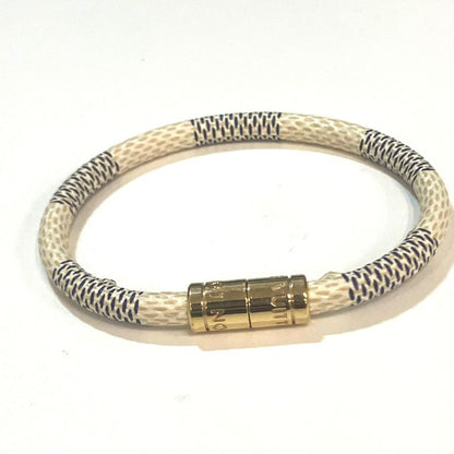 Louis Vuitton Damier Azure Bracelet Keep It Bangle Bracelet M6607e : X2099
