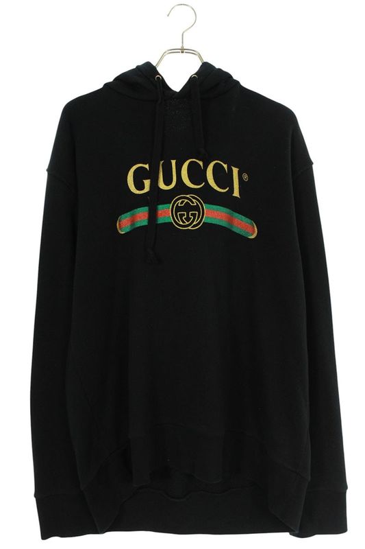 Gucci 475374 X9h55 Embroidery Pullover Hoodie Men's L