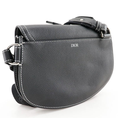 Dior Saddle Calf Black Men's Body Bag