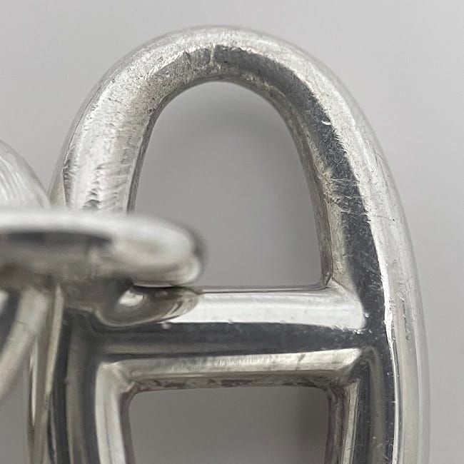 Hermes Necklace Chaine D'ancre Amulet Silver