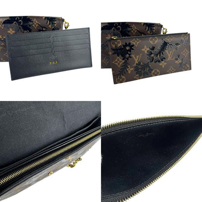 Louis Vuitton Chain Wallet Crossbody Shoulder Bag Monogram Pochette Felicie