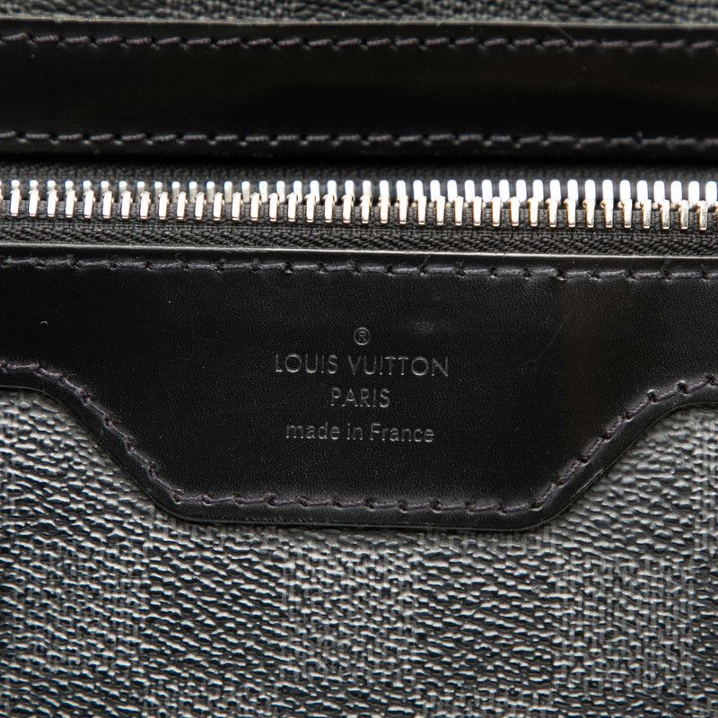 Louis Vuitton Damier Graphite Daniel MM Crossbody Shoulder Bag N58029 Black PVC