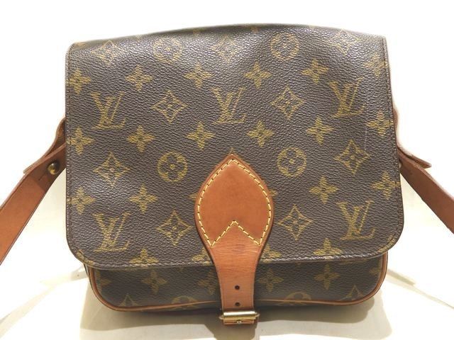 Louis Vuitton Cartesianiere MM Shoulder Bag M51253 Crossbody Monogram Sl0980 ▼7G