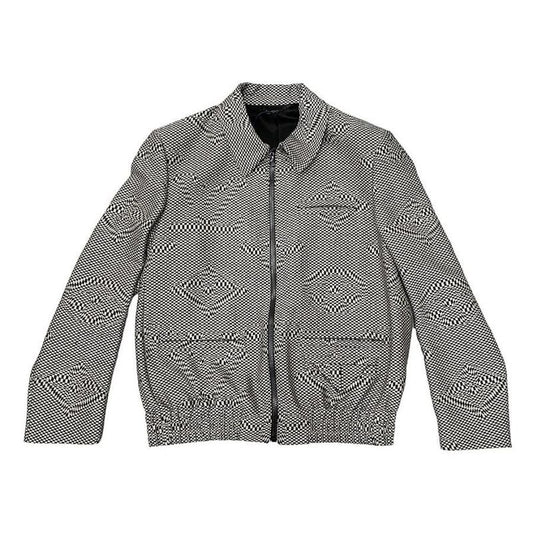 Louis Vuitton Hkfb1e 21AW Zip Up Jacket Black Grey Size 50 Louis Vuitton