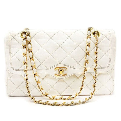 Chanel Chanel CC 24K Paris Limited Double Flap Bag Lambskin Quilted Chain