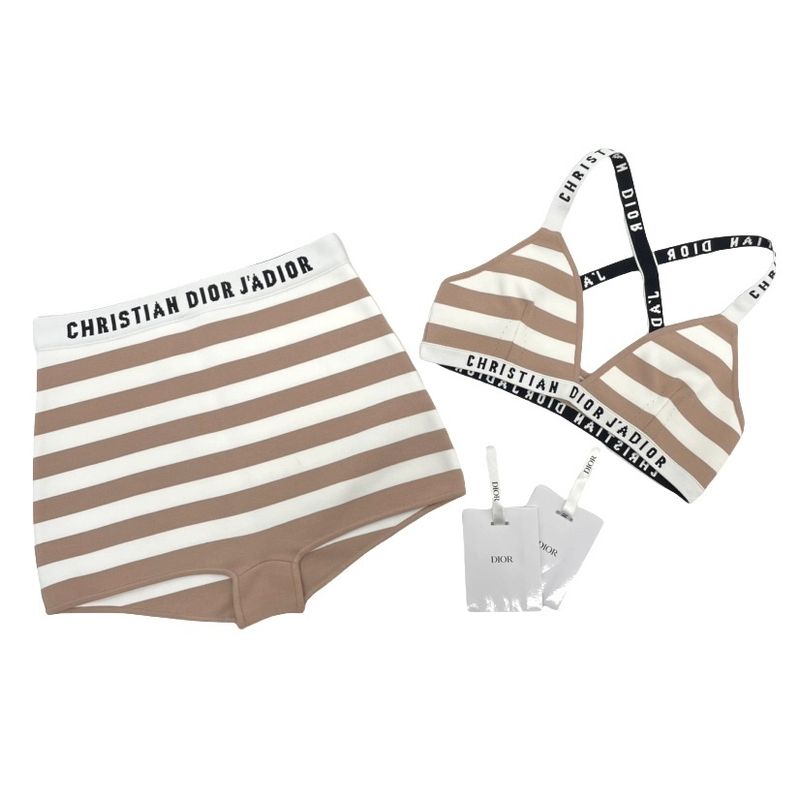 Christian DIOR Sports Bra Shorts Set Innerwear Size S
