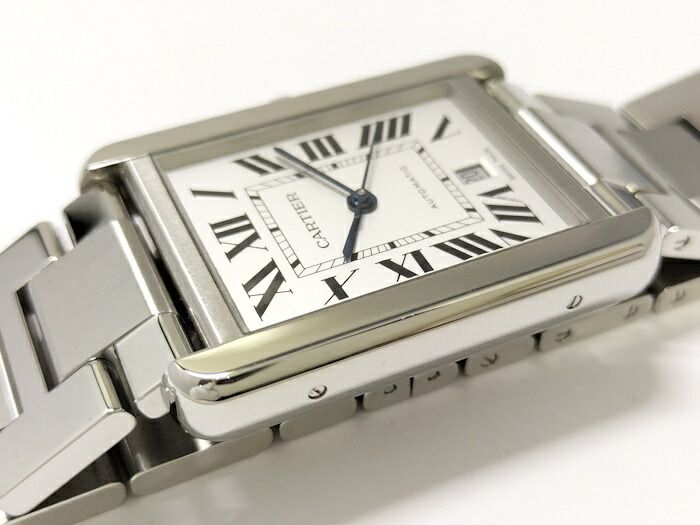 Cartier Tank Solo XL Automatic SS Silver Dial W5200028