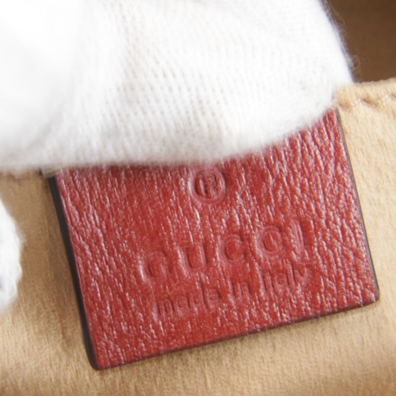 Gucci 476434 493075 GG Marmont Waist Bag Leather Women's