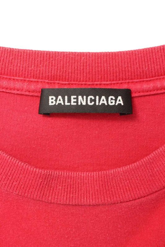 Balenciaga 594579 Tgv60 BB Logo Print T-shirt Men's XS