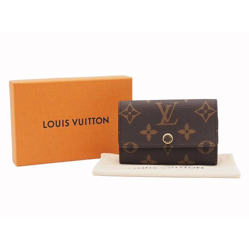 Louis Vuitton Multicles 6 Monogram Canvas Alma Nyack Brown Key Case 6-Stack Key