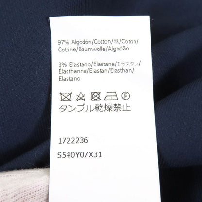 LOEWE S540y07x31 100% Wool None Fabric Ribbed Tank Top Dark Navy 32 Genuine