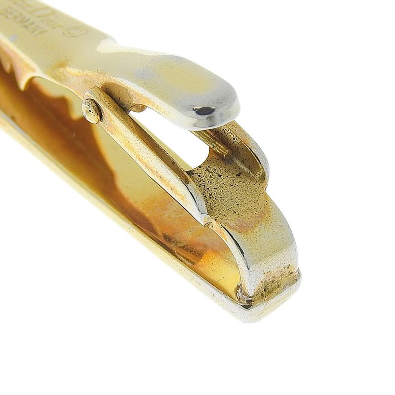 [dior] Christian Dior CD Logo Vintage Gold Plated Men's Tie Pin