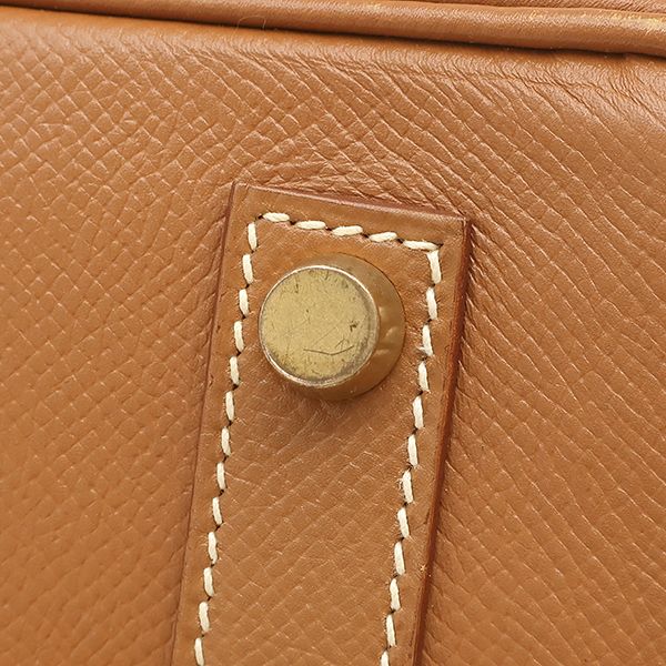 Hermes Handbag Birkin 35 Courchevel Gold Hardware Brown C Engraved [storage Bag
