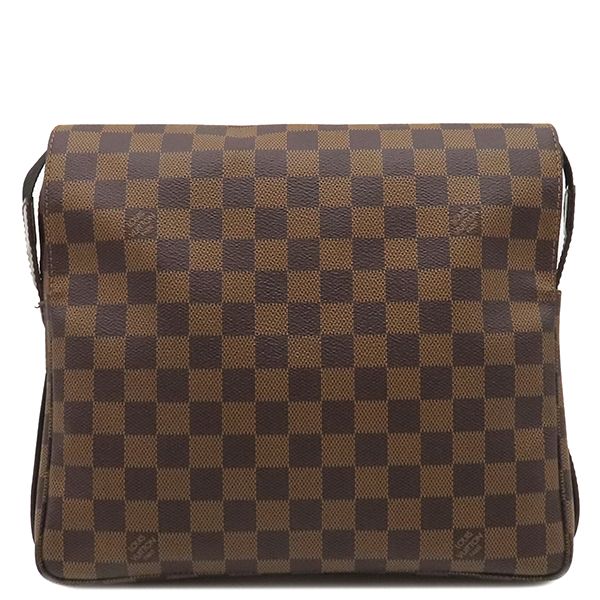 Louis Vuitton Shoulder Bag Naviglio Damier Ebene Canvas Damier Gold Hardware