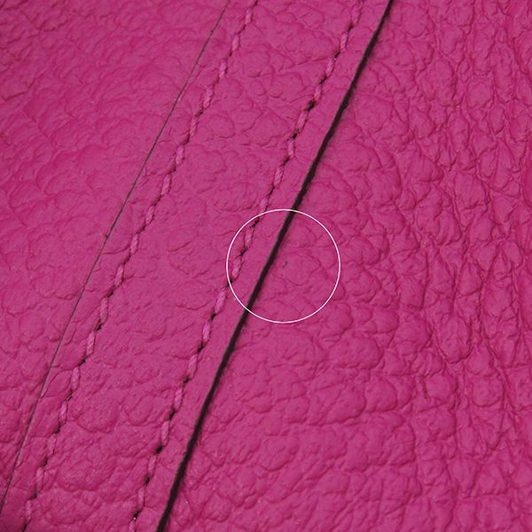 Hermes Tote Garden Party TPM Country Rose Purple Silver Hardware Purple