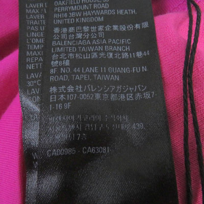 Balenciaga 22SS 612965 Cotton Logo Embroidery Crew Neck Short Sleeve T-shocking