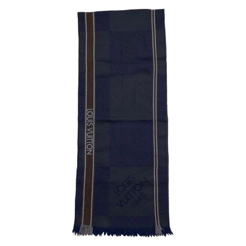 Em0973 Louis Vuitton Echarpe Mesaget Scarf M72684