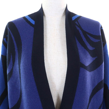 Hermes 22AW 2h2105d2 100% Cashmere Serie Buttons Allover Design Long Cardigan