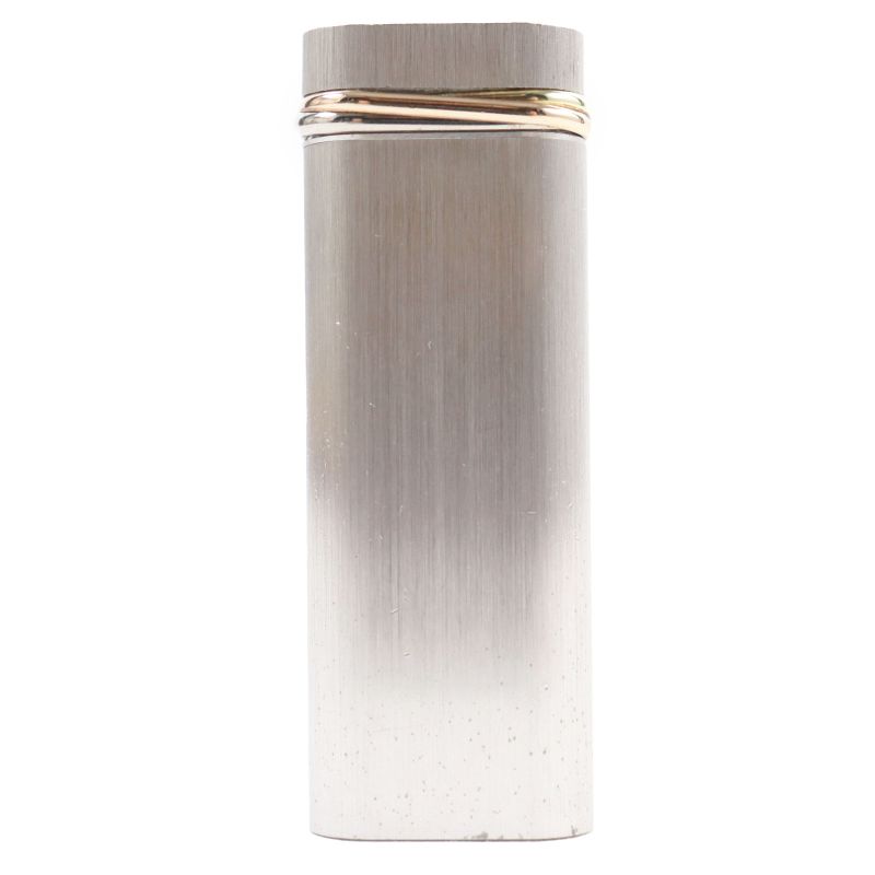 Cartier Trinity Hairline Oval Roller Smoking Toy Gas Lighter