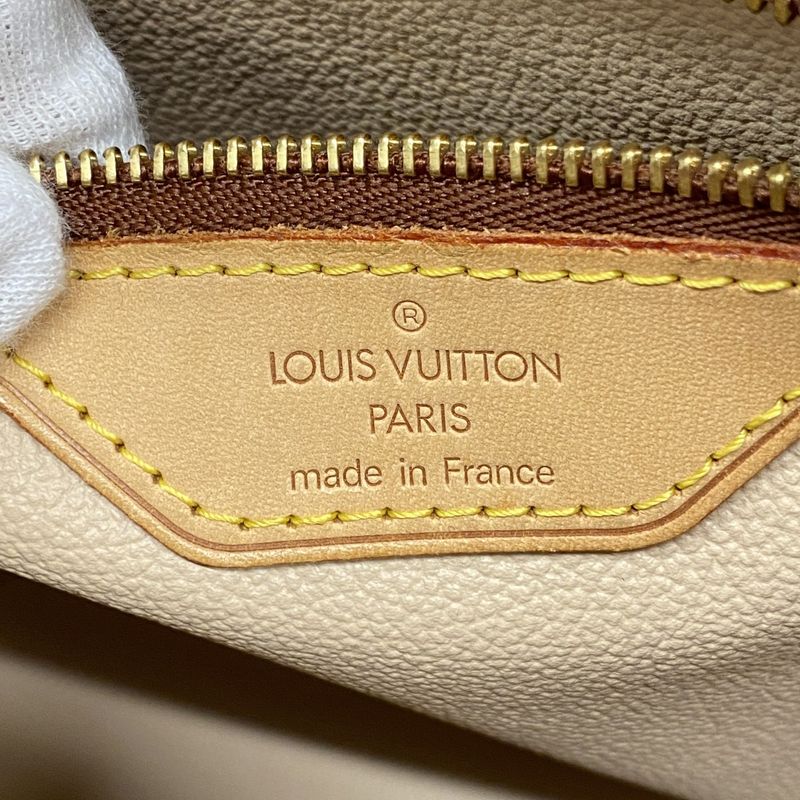 Louis Vuitton Tote Bag Monogram Bucket PM M42238 Brown Ladies