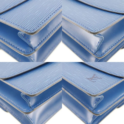 Louis Vuitton Grenelle W Hook Epi Leather Blue Mi1913 Ladies Shoulder Bag