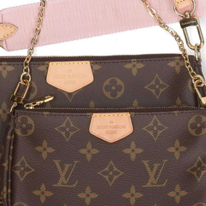 Louis Vuitton M44840 Muluti Pochette Axessoire Monogram Rose Cles Shoulder Bag