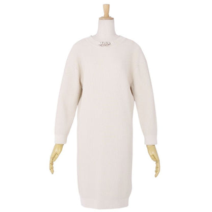 Hermes Dress 23SS Knit Chain Rayon