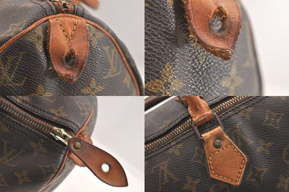 Louis Vuitton Monogram Speedy 40 Hand Boston Bag M41522 LV 2961n