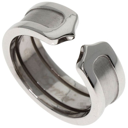 Cartier C2 #46 Ring 18K White Gold Ladies