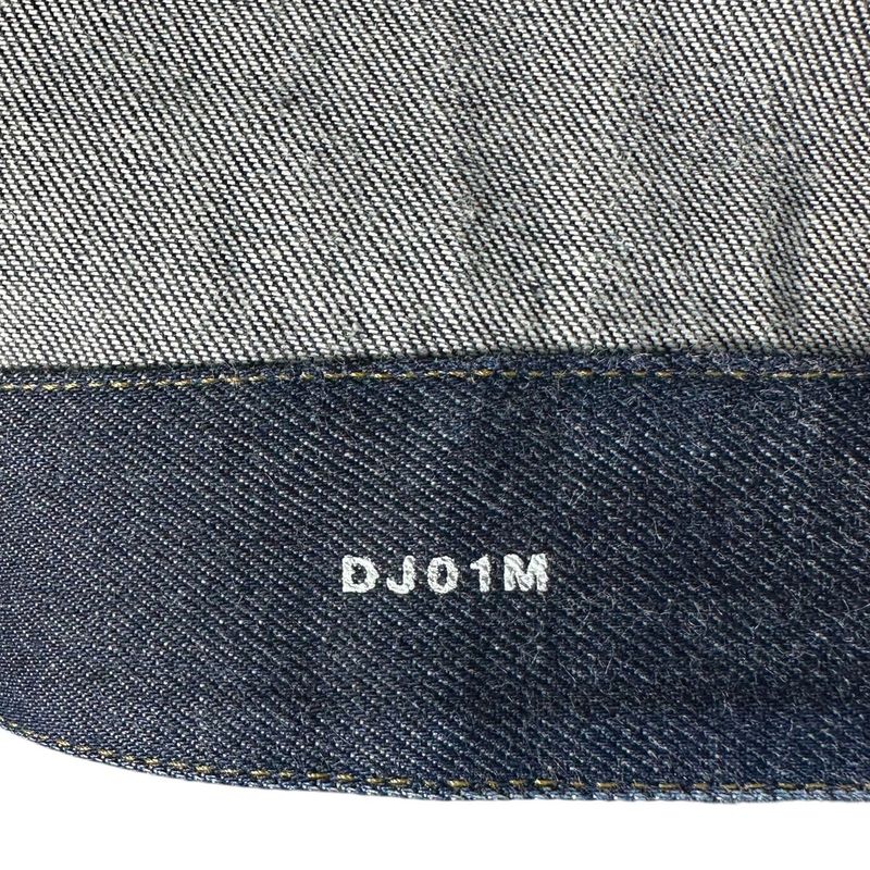 Saint Laurent 13aw Leather Sleeve Denim Jacket Leather Sleeve Denim Jacket Up53