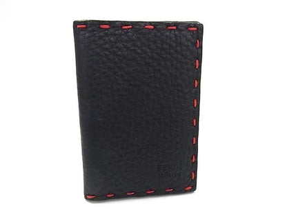 Fendi Selleria Leather Card Case Card Holder Pass Case Business Card