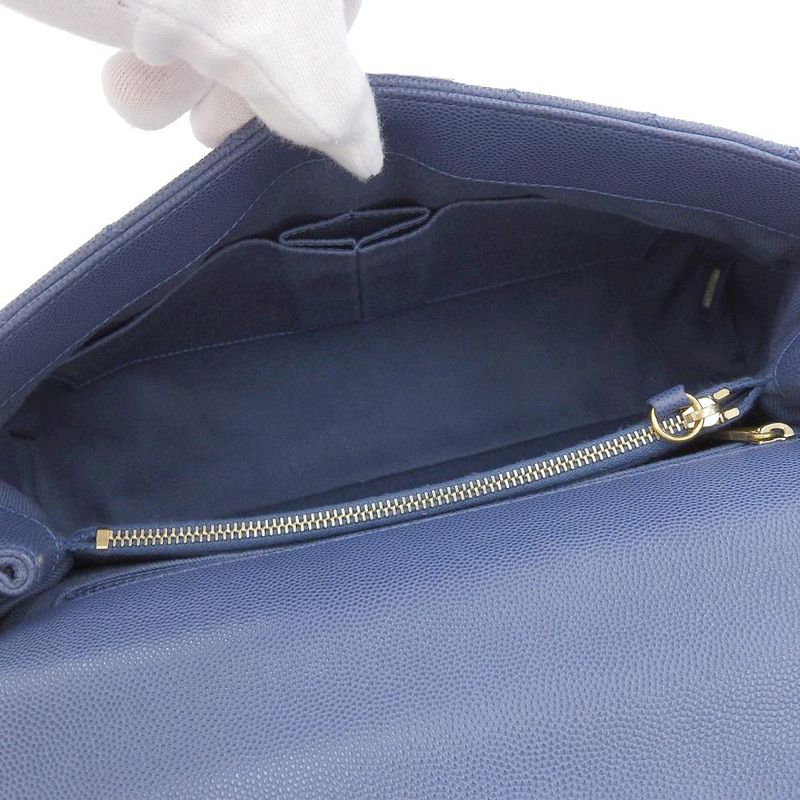 Chanel Quilted Coco Handle Flap Bag S Shoulder