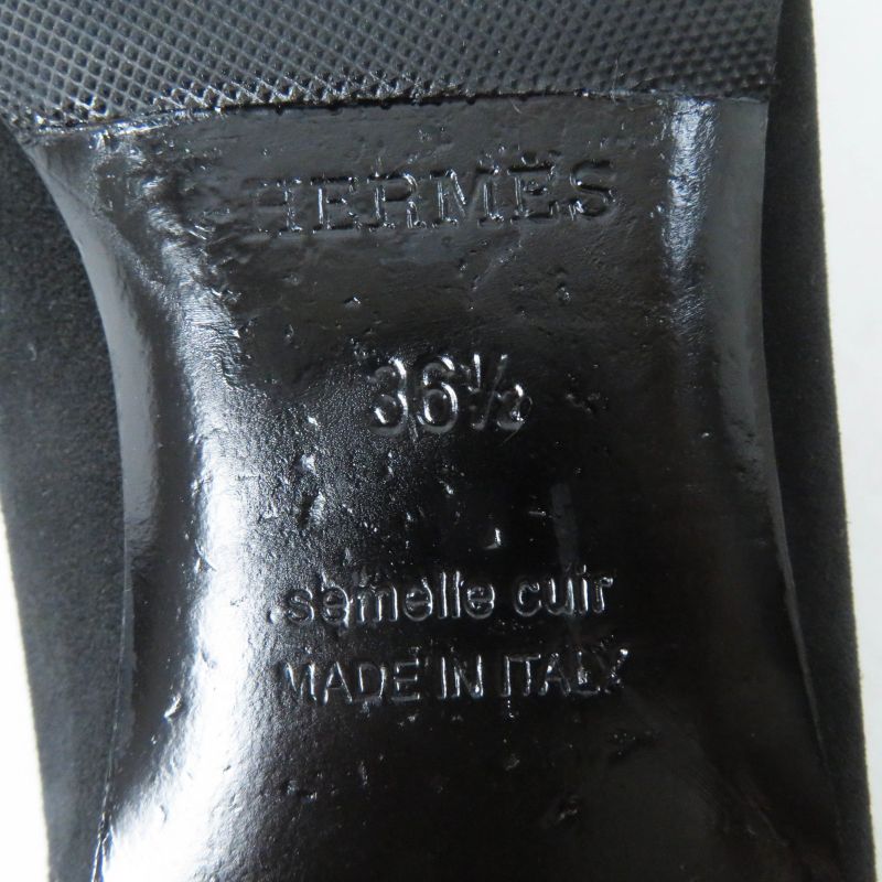 Hermes 36H 202101z Bilbao Gold Hardware Kelly Hardware Suede Leather Ballet