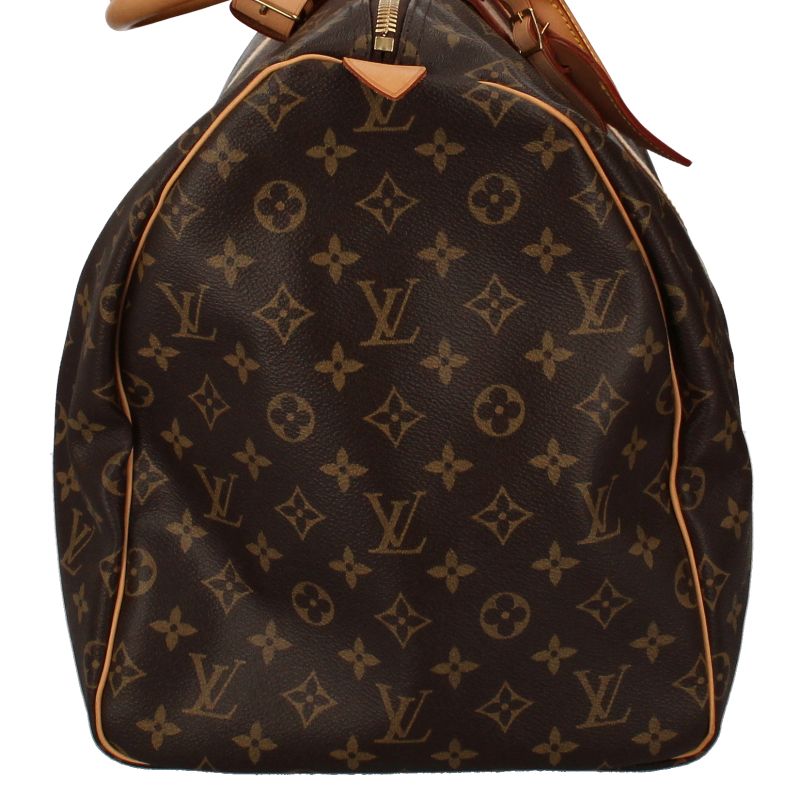 Louis Vuitton Keepall 55 M41424 Monogram Women's Boston Bag Brown Excellent