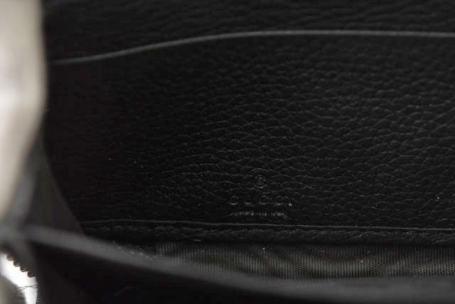 Gucci Unused Wallet Gucci Long Wallet Vintage Logo Print 496317 Black