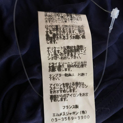 Hermes Short Sleeved T-shirt Size 36 S Women's - Navy