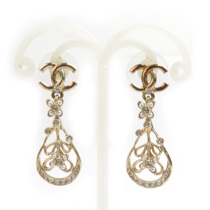 Chanel Earrings Coco Mark