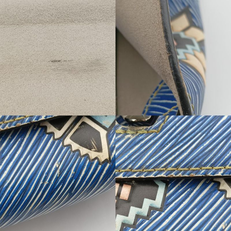 Louis Vuitton Twist MM Blue X Multicolor Epi M54865fl3185