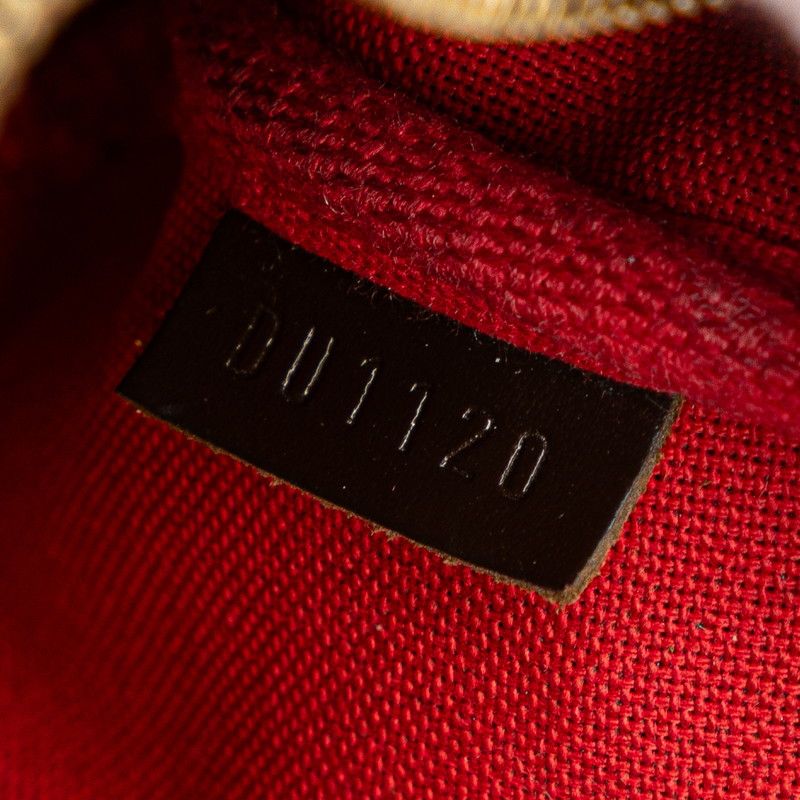 Louis Vuitton Damier Mini Pochette Accessoire Accessory Pouch Handbag N58009