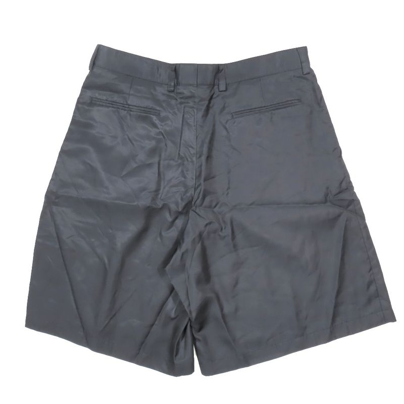 DIOR Tuck Shorts Slacks Half Pants Wide 03tc118a4817 Cupra Bottoms Black 48