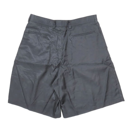 DIOR Tuck Shorts Slacks Half Pants Wide 03tc118a4817 Cupra Bottoms Black 48