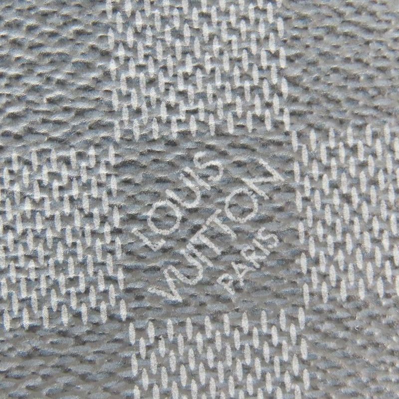 Louis Vuitton Card Case Coin Card Holder N64038 Damier Graphite Black Gray