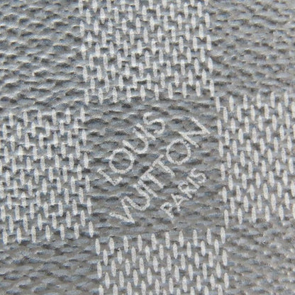 Louis Vuitton Card Case Coin Card Holder N64038 Damier Graphite Black Gray