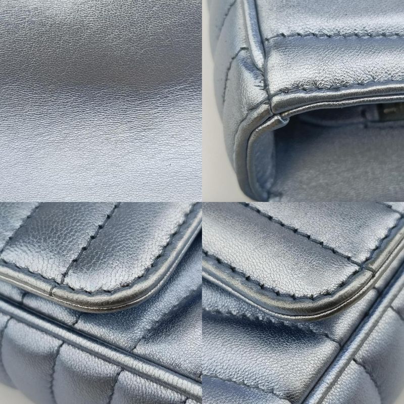 Prada Diagram Blue Leather 1bd1087/6